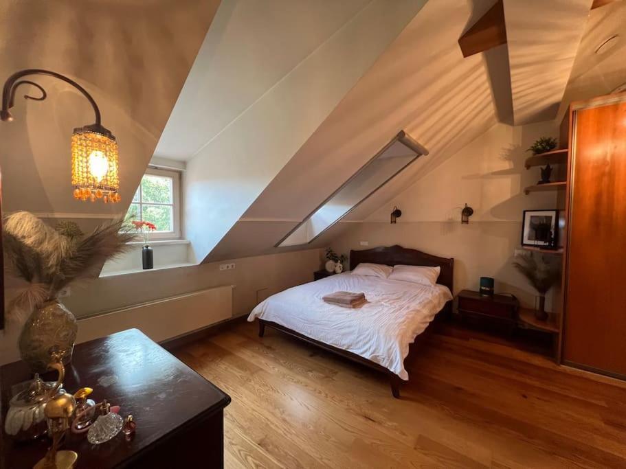 Old Town Apartment With Free Parking Vilnius Exterior foto