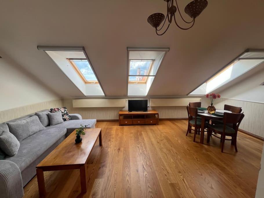 Old Town Apartment With Free Parking Vilnius Exterior foto